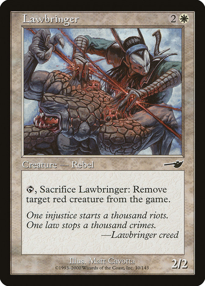 Lawbringer [Nemesis] MTG Single Magic: The Gathering | Red Claw Gaming