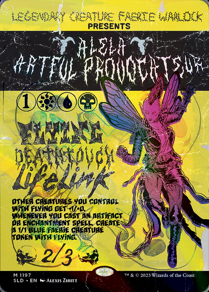 Alela, Artful Provocateur [Secret Lair Drop Series] MTG Single Magic: The Gathering | Red Claw Gaming