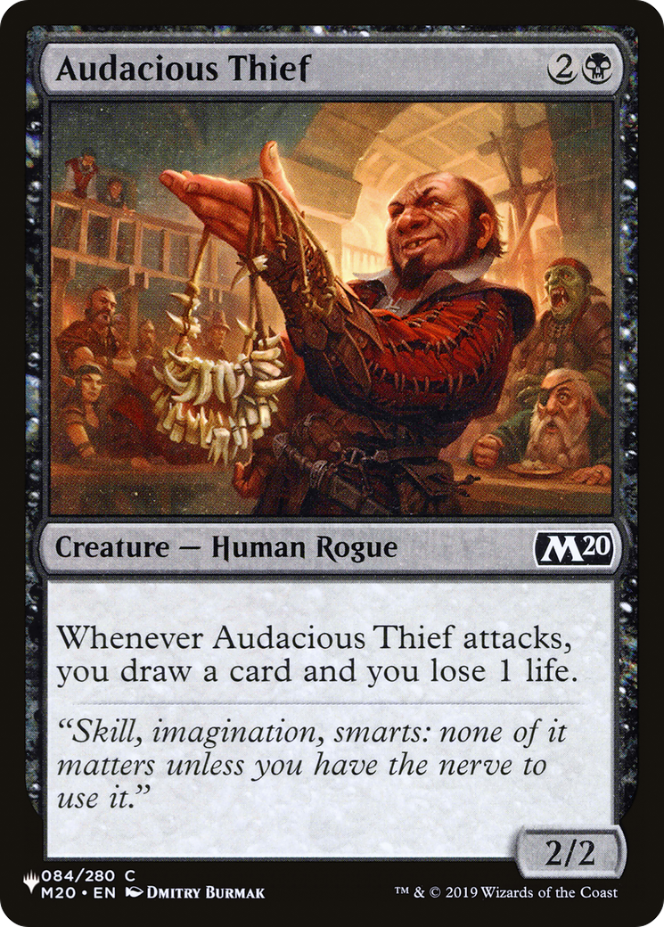 Audacious Thief [The List] MTG Single Magic: The Gathering | Red Claw Gaming