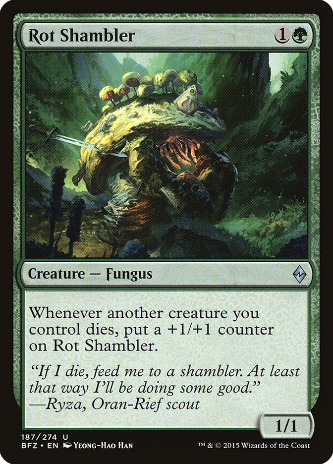 Rot Shambler [Battle for Zendikar] MTG Single Magic: The Gathering | Red Claw Gaming