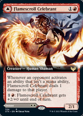 Flamescroll Celebrant // Revel in Silence (Extended Art) [Strixhaven: School of Mages] MTG Single Magic: The Gathering | Red Claw Gaming