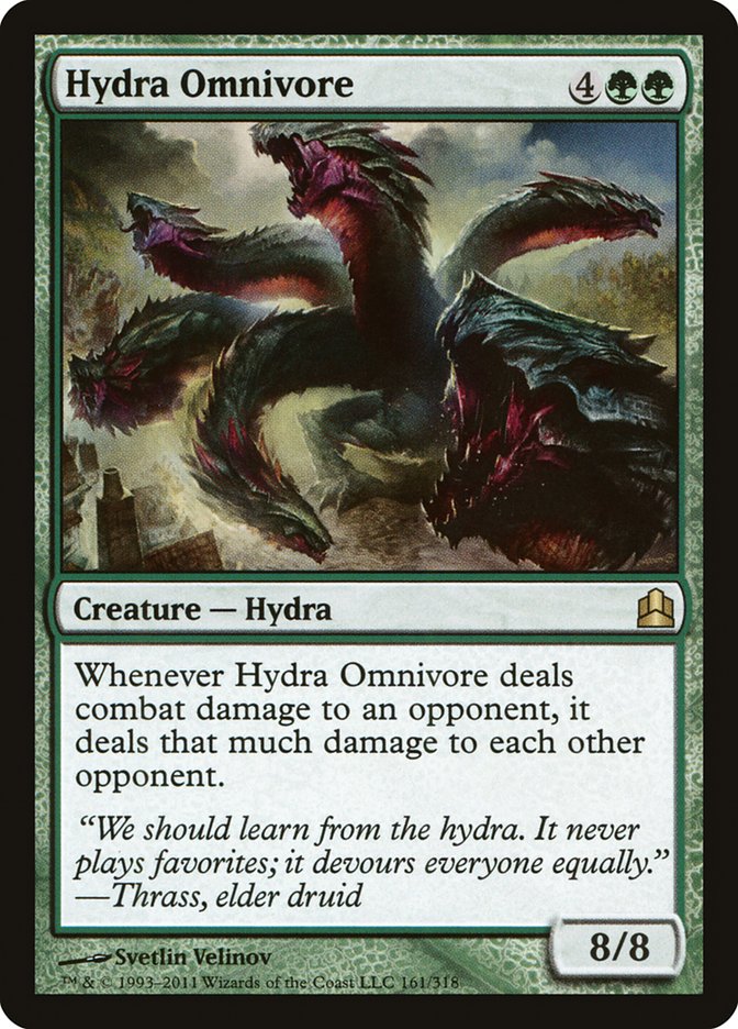 Hydra Omnivore [Commander 2011] MTG Single Magic: The Gathering | Red Claw Gaming