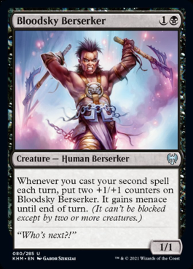 Bloodsky Berserker [Kaldheim] MTG Single Magic: The Gathering | Red Claw Gaming