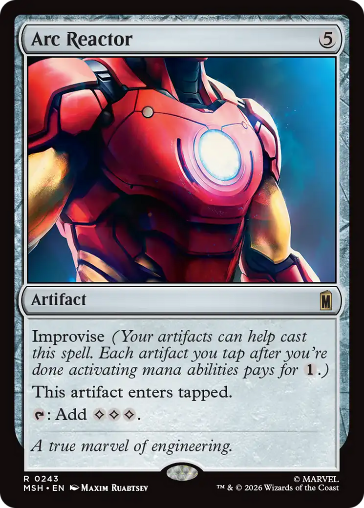 Arc Reactor [Marvel Super Heroes] MTG Single Magic: The Gathering | Red Claw Gaming
