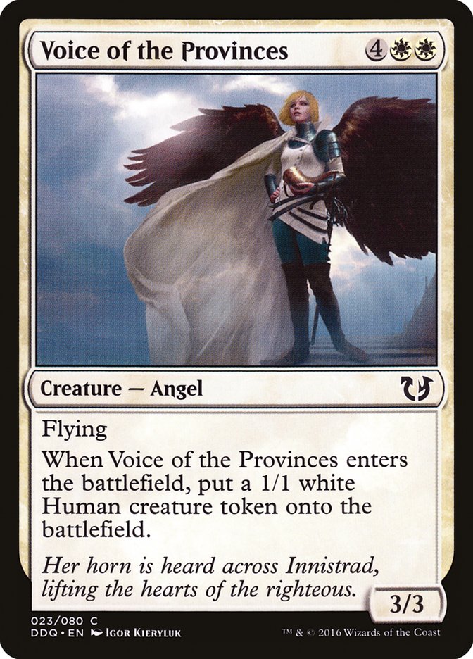 Voice of the Provinces [Duel Decks: Blessed vs. Cursed] MTG Single Magic: The Gathering | Red Claw Gaming