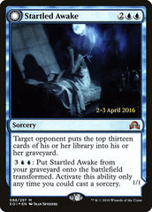 Startled Awake // Persistent Nightmare [Shadows over Innistrad Prerelease Promos] MTG Single Magic: The Gathering | Red Claw Gaming