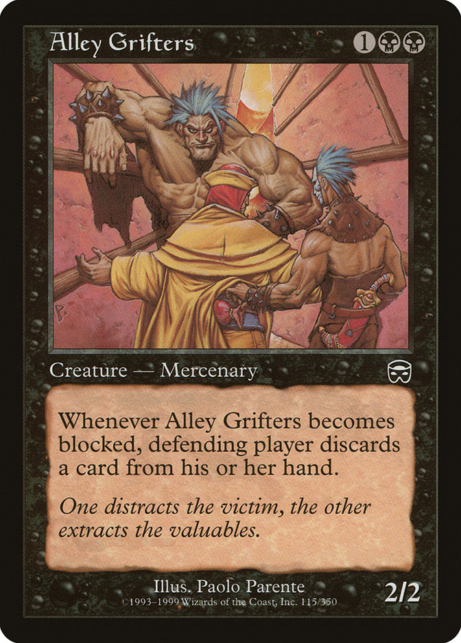 Alley Grifters [Mercadian Masques] MTG Single Magic: The Gathering | Red Claw Gaming