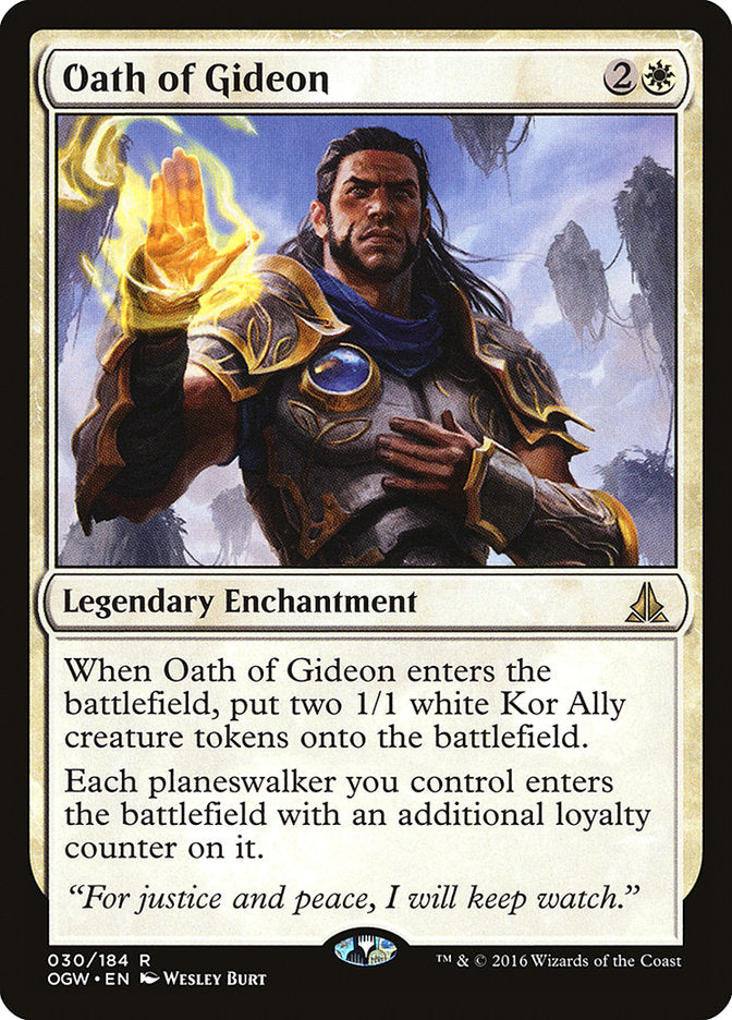 Oath of Gideon [Oath of the Gatewatch] MTG Single Magic: The Gathering | Red Claw Gaming