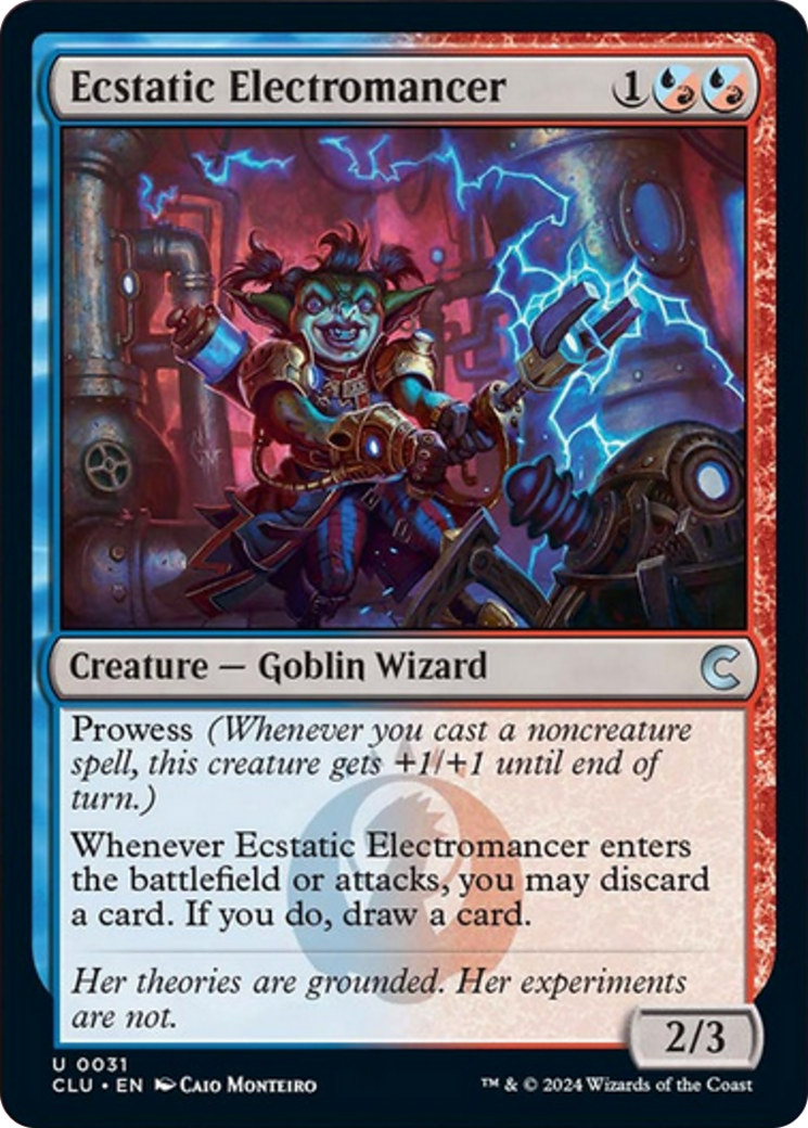 Ecstatic Electromancer [Ravnica: Clue Edition] MTG Single Magic: The Gathering | Red Claw Gaming