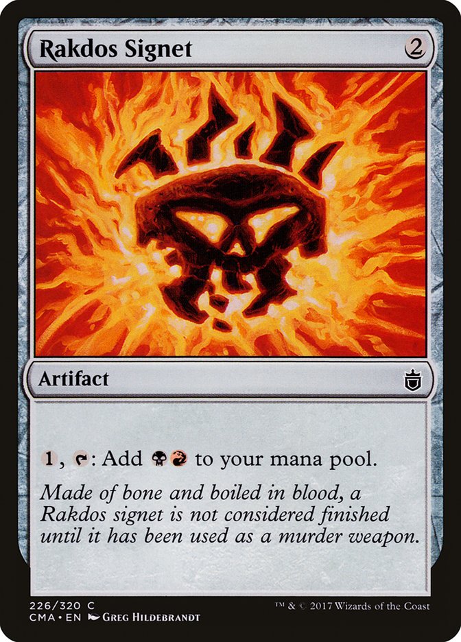 Rakdos Signet [Commander Anthology] MTG Single Magic: The Gathering | Red Claw Gaming