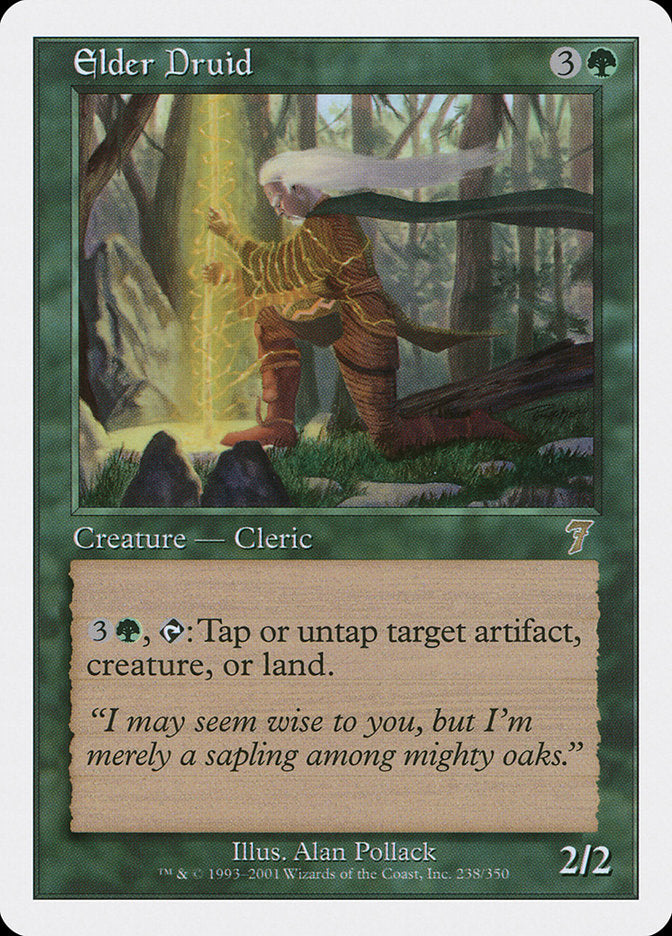 Elder Druid [Seventh Edition] MTG Single Magic: The Gathering | Red Claw Gaming
