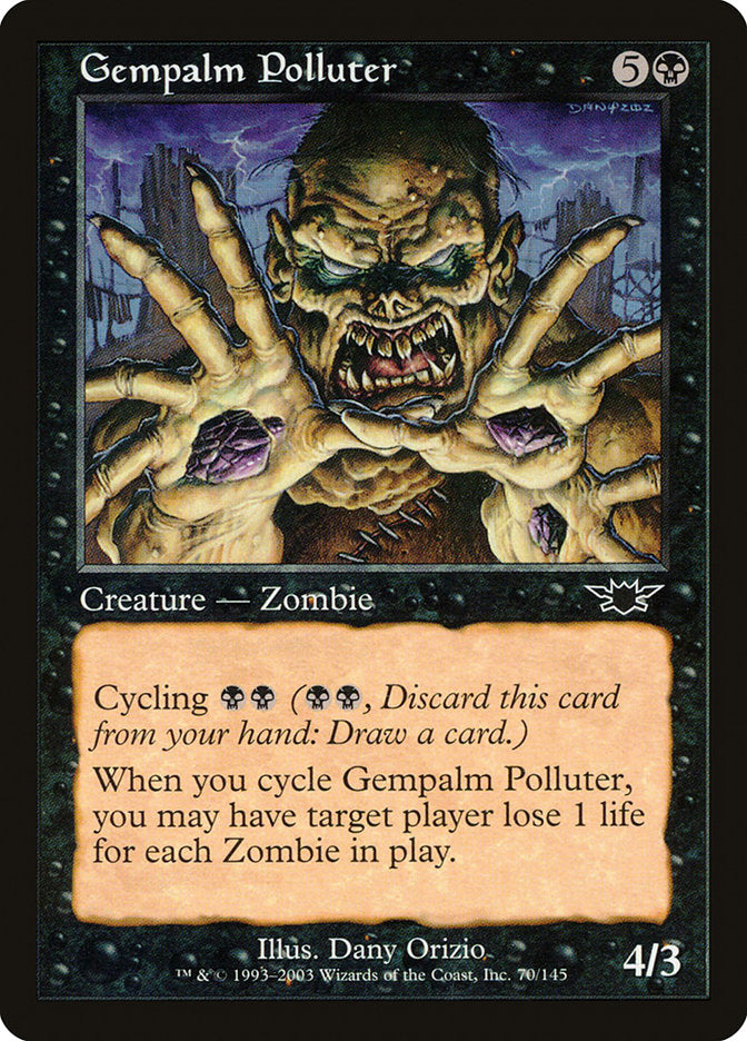Gempalm Polluter [Legions] MTG Single Magic: The Gathering | Red Claw Gaming
