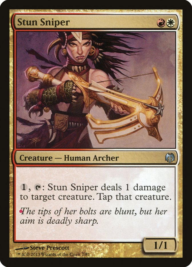 Stun Sniper [Duel Decks: Heroes vs. Monsters] MTG Single Magic: The Gathering    | Red Claw Gaming