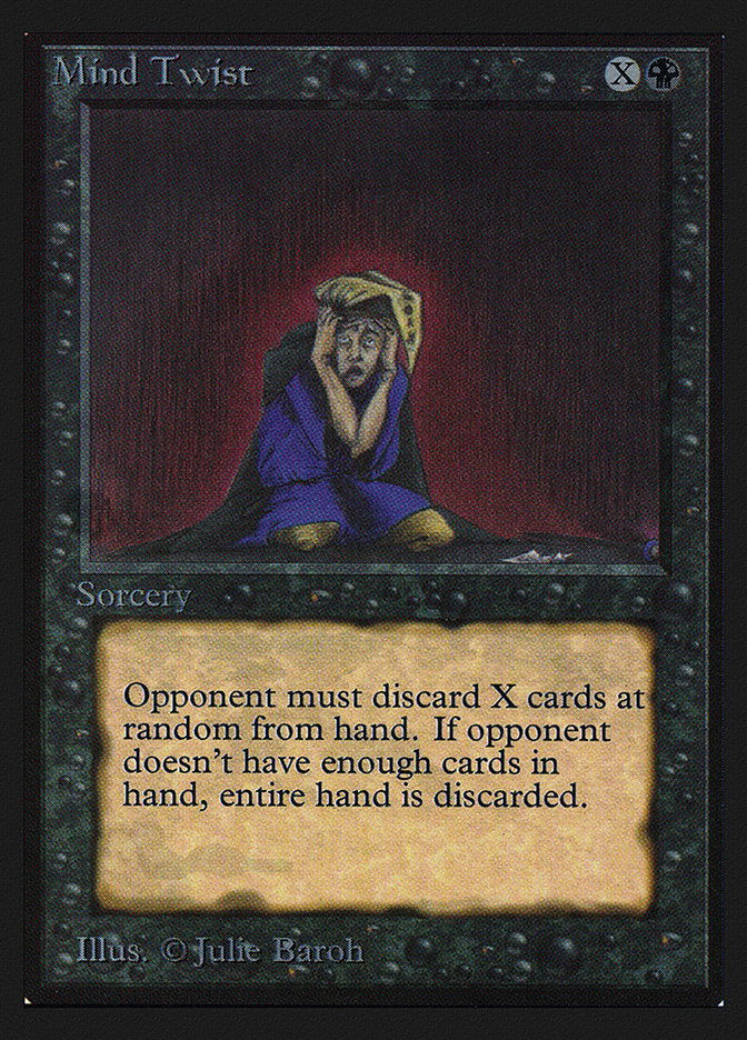 Mind Twist [International Collectors' Edition] MTG Single Magic: The Gathering | Red Claw Gaming