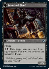 Heirloom Mirror // Inherited Fiend [Innistrad: Midnight Hunt] MTG Single Magic: The Gathering | Red Claw Gaming
