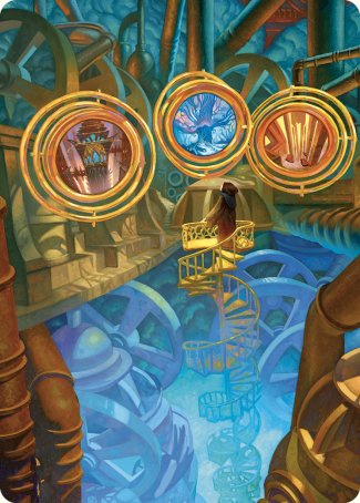 Extraplanar Lens Art Card [Commander Masters Art Series] MTG Single Magic: The Gathering | Red Claw Gaming