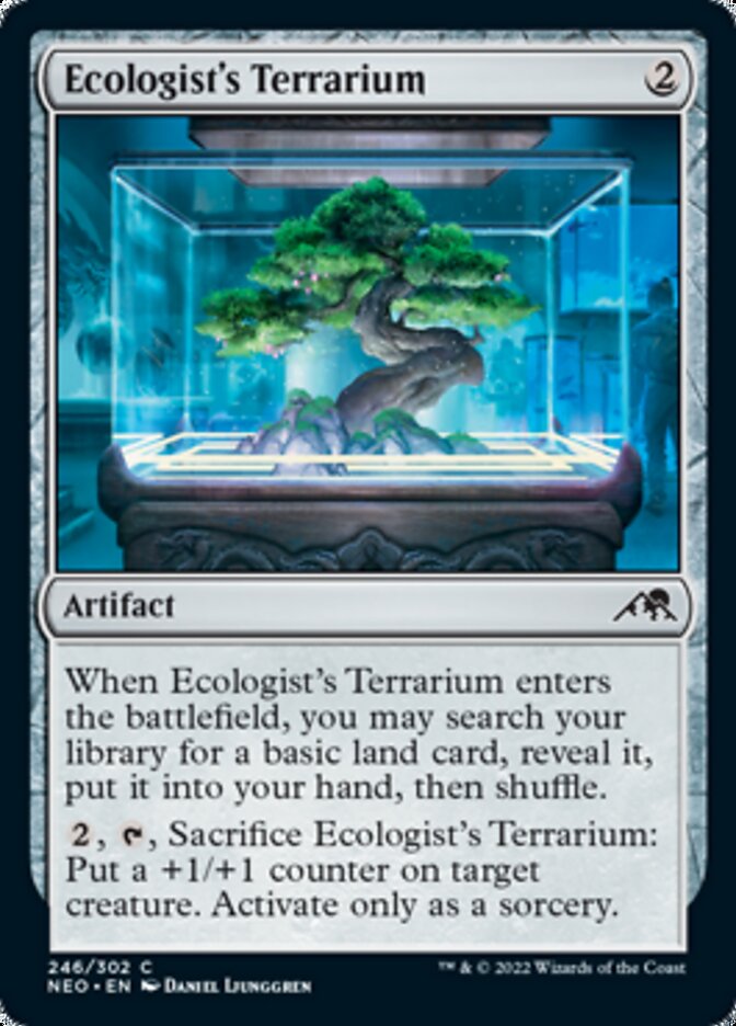 Ecologist's Terrarium [Kamigawa: Neon Dynasty] MTG Single Magic: The Gathering    | Red Claw Gaming