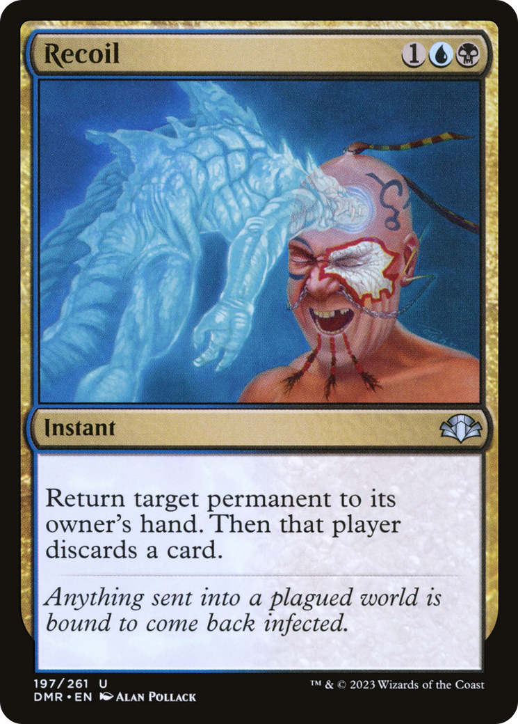 Recoil [Dominaria Remastered] MTG Single Magic: The Gathering | Red Claw Gaming