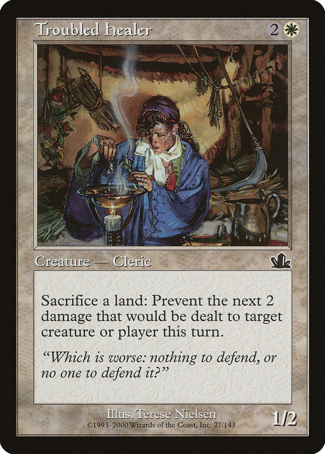 Troubled Healer [Prophecy] MTG Single Magic: The Gathering | Red Claw Gaming
