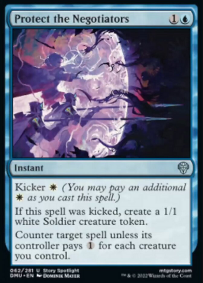 Protect the Negotiators [Dominaria United] MTG Single Magic: The Gathering | Red Claw Gaming