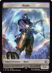 Hero (0008) // Frog Double-Sided Token [FINAL FANTASY Tokens] MTG Single Magic: The Gathering | Red Claw Gaming