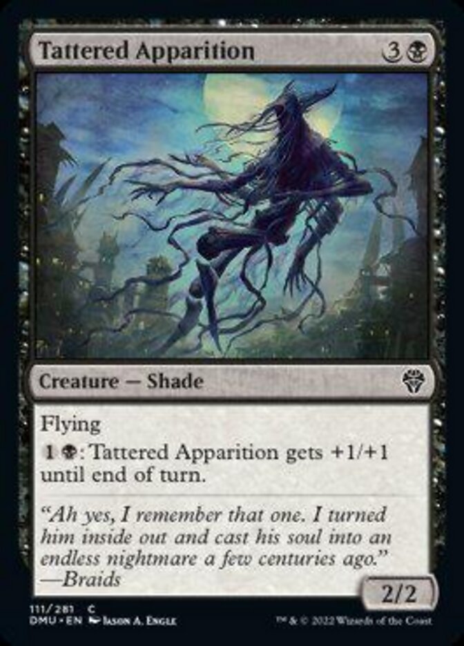 Tattered Apparition [Dominaria United] MTG Single Magic: The Gathering | Red Claw Gaming