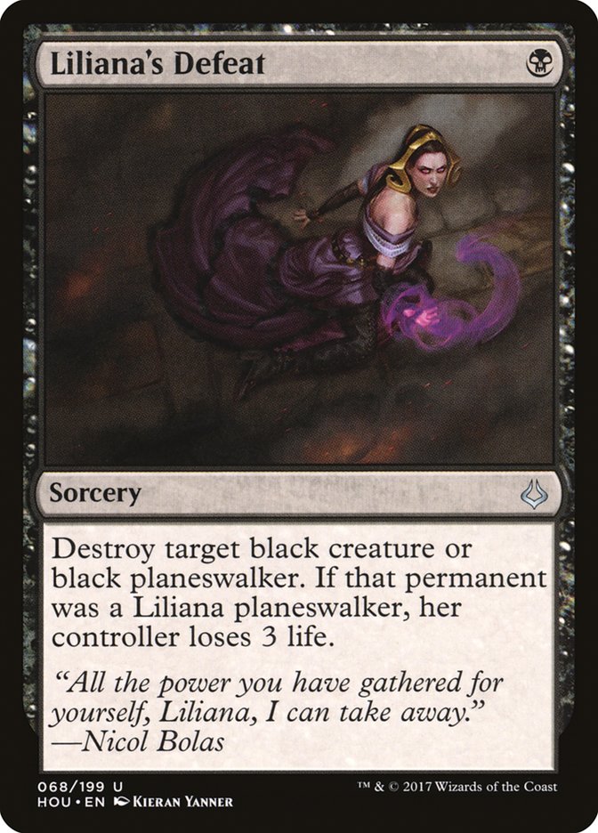Liliana's Defeat [Hour of Devastation] MTG Single Magic: The Gathering | Red Claw Gaming