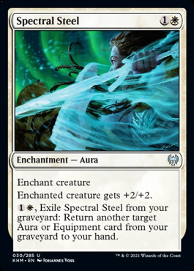 Spectral Steel [Kaldheim] MTG Single Magic: The Gathering | Red Claw Gaming