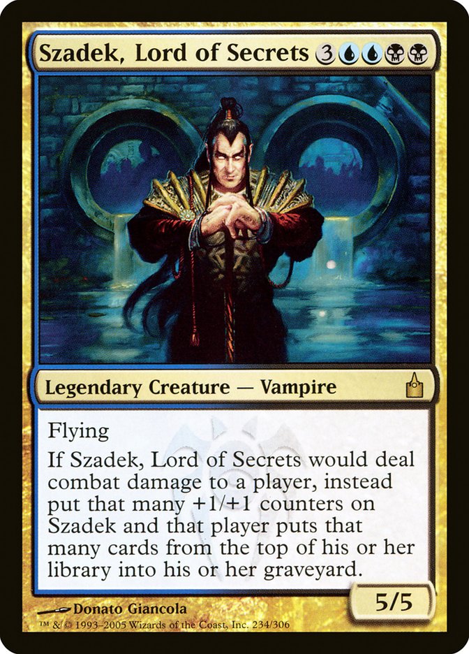 Szadek, Lord of Secrets [Ravnica: City of Guilds] MTG Single Magic: The Gathering | Red Claw Gaming