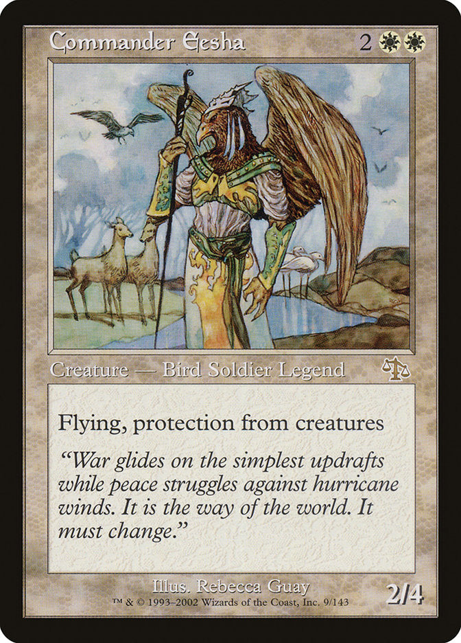 Commander Eesha [Judgment] MTG Single Magic: The Gathering | Red Claw Gaming