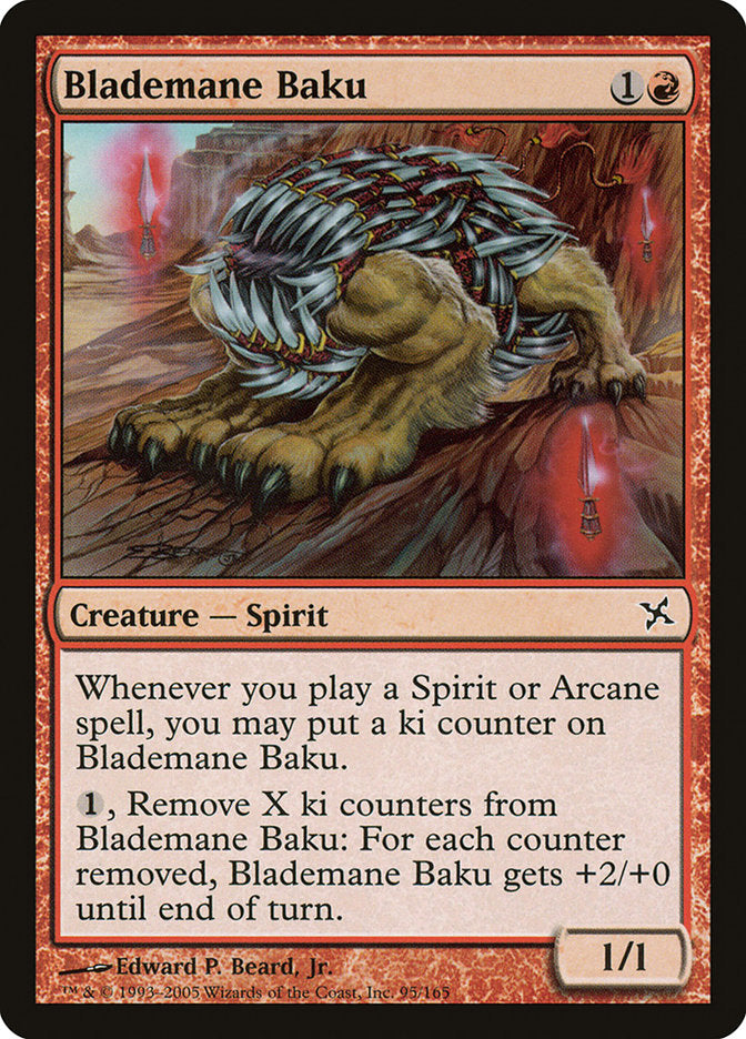 Blademane Baku [Betrayers of Kamigawa] MTG Single Magic: The Gathering | Red Claw Gaming