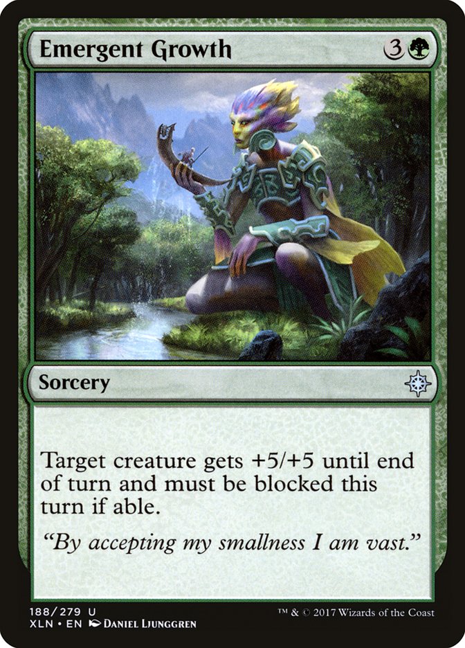 Emergent Growth [Ixalan] MTG Single Magic: The Gathering | Red Claw Gaming