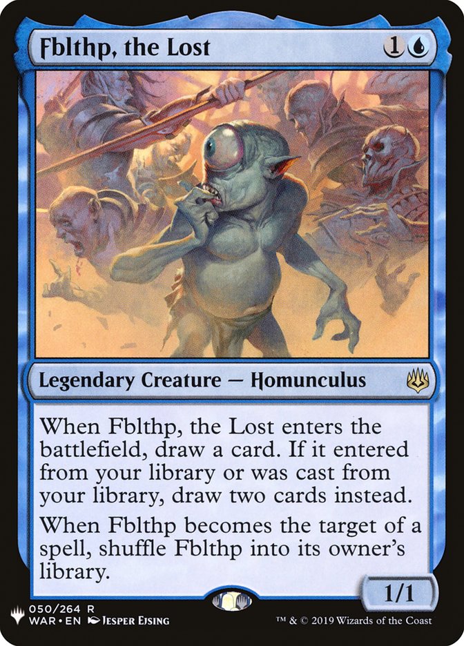 Fblthp, the Lost [Mystery Booster] MTG Single Magic: The Gathering    | Red Claw Gaming