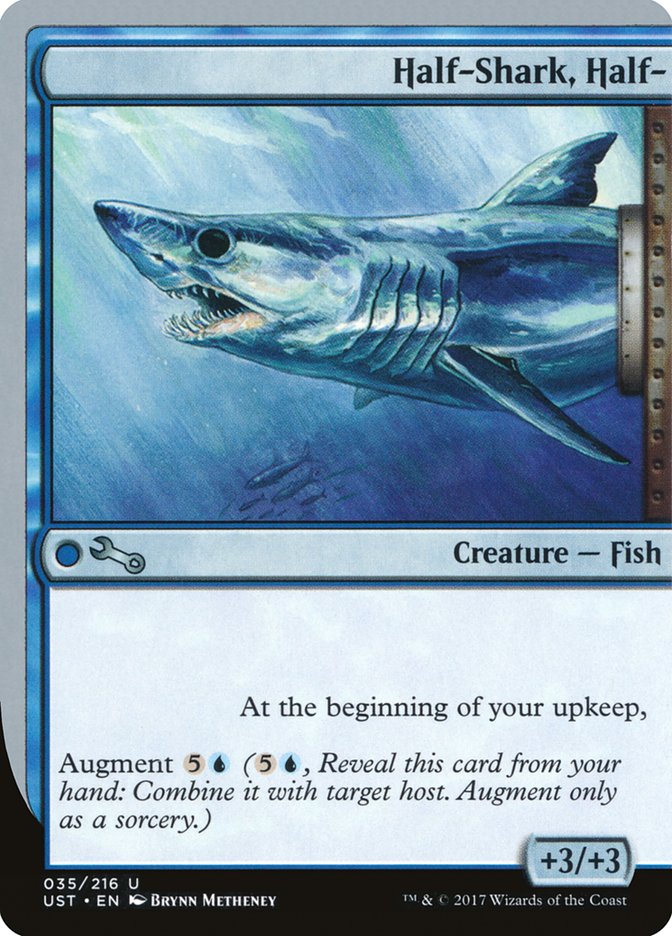 Half-Shark, Half- [Unstable] MTG Single Magic: The Gathering | Red Claw Gaming