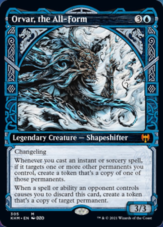 Orvar, the All-Form (Showcase) [Kaldheim] MTG Single Magic: The Gathering | Red Claw Gaming