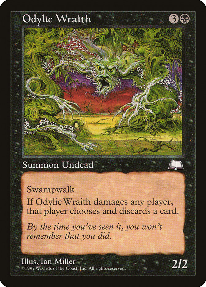 Odylic Wraith [Weatherlight] MTG Single Magic: The Gathering | Red Claw Gaming
