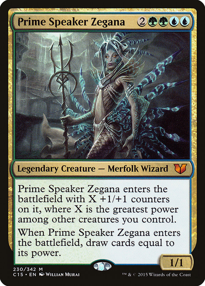 Prime Speaker Zegana [Commander 2015] MTG Single Magic: The Gathering | Red Claw Gaming