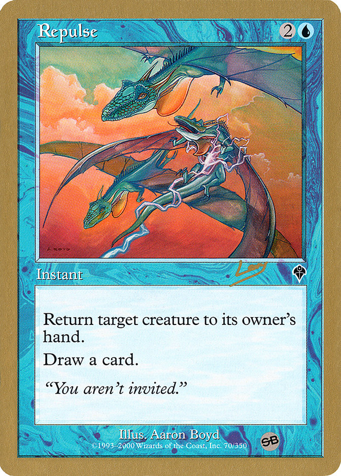 Repulse (Raphael Levy) (SB) [World Championship Decks 2002] MTG Single Magic: The Gathering | Red Claw Gaming
