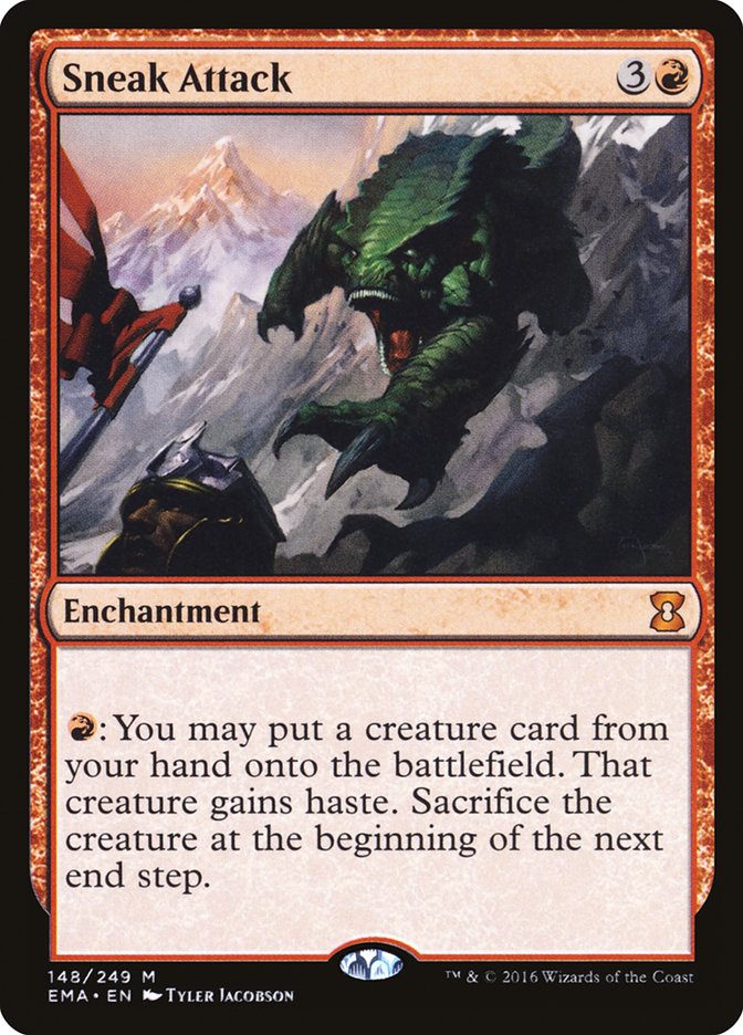 Sneak Attack [Eternal Masters] MTG Single Magic: The Gathering | Red Claw Gaming