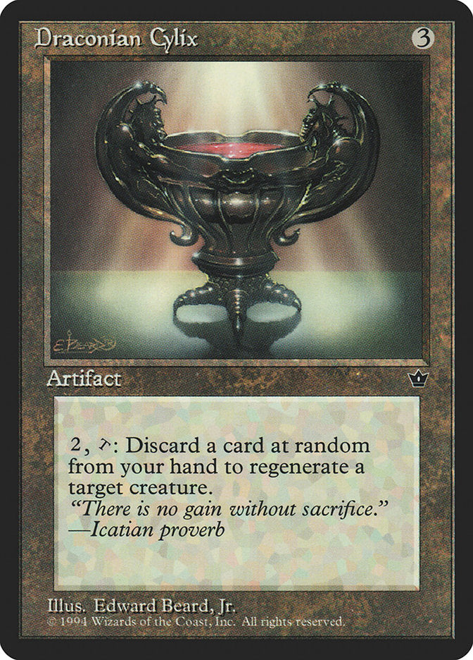 Draconian Cylix [Fallen Empires] MTG Single Magic: The Gathering | Red Claw Gaming