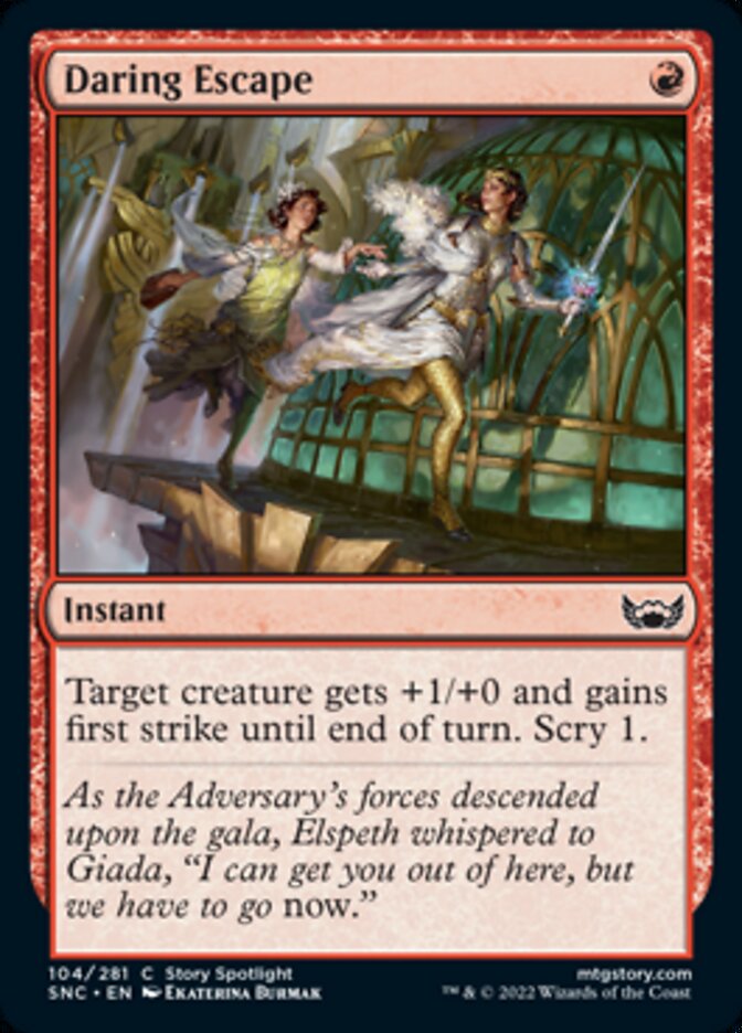 Daring Escape [Streets of New Capenna] MTG Single Magic: The Gathering | Red Claw Gaming