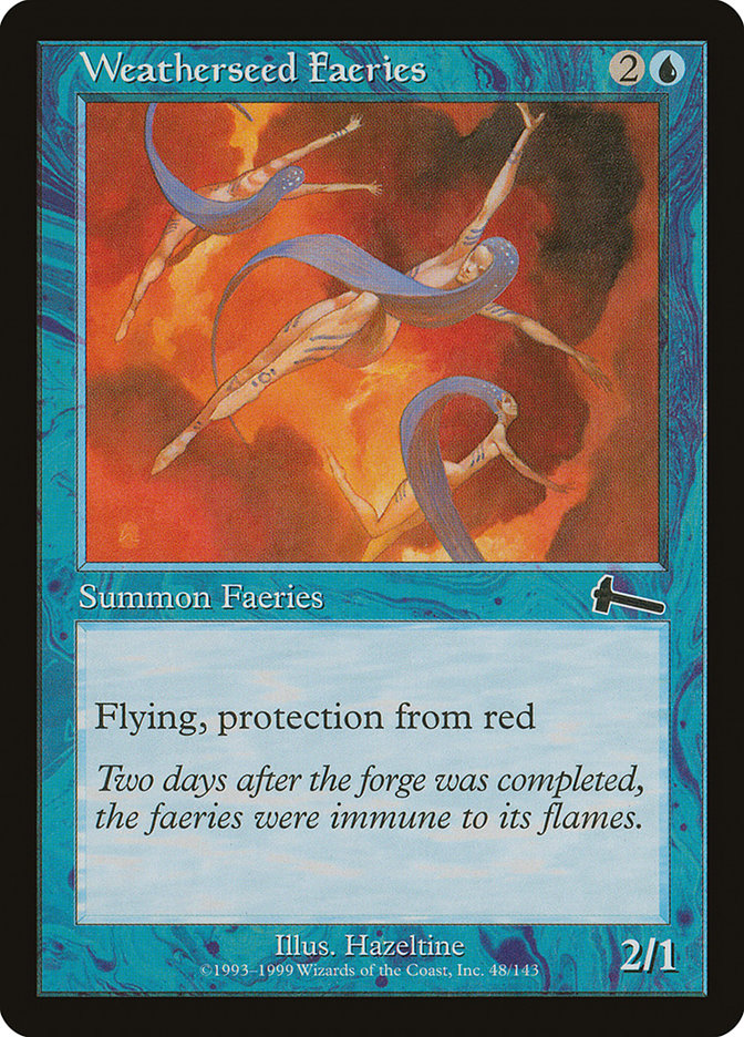 Weatherseed Faeries [Urza's Legacy] MTG Single Magic: The Gathering | Red Claw Gaming