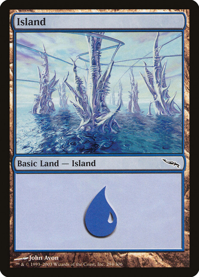 Island (294) [Mirrodin] MTG Single Magic: The Gathering | Red Claw Gaming