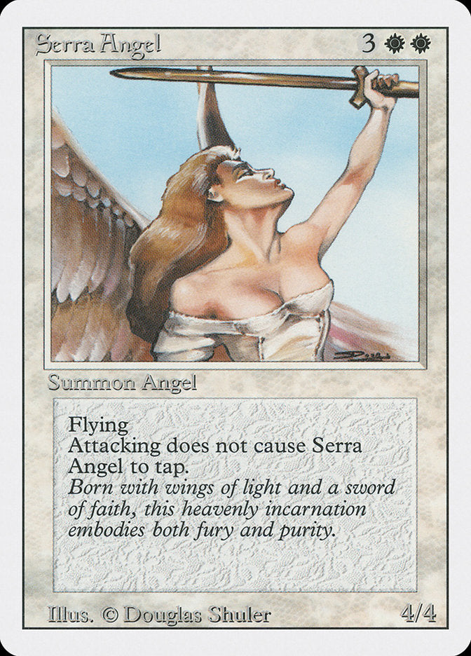Serra Angel [Revised Edition] MTG Single Magic: The Gathering | Red Claw Gaming