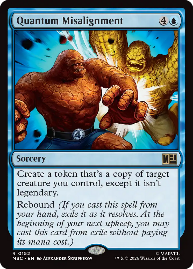 Quantum Misalignment (Surge Foil) [Marvel Super Heroes Commander] | Red Claw Gaming