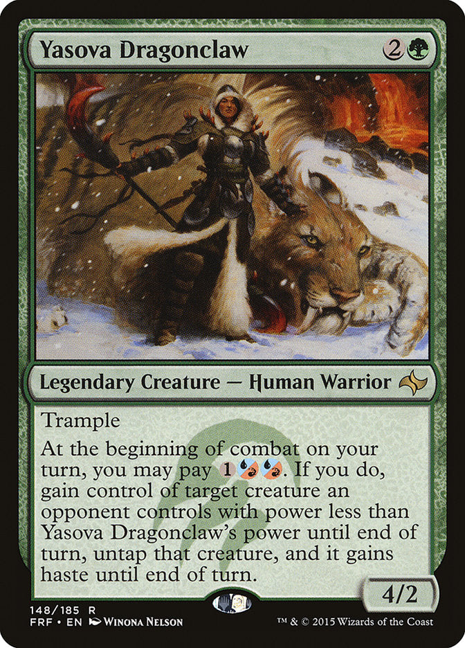 Yasova Dragonclaw [Fate Reforged] MTG Single Magic: The Gathering | Red Claw Gaming