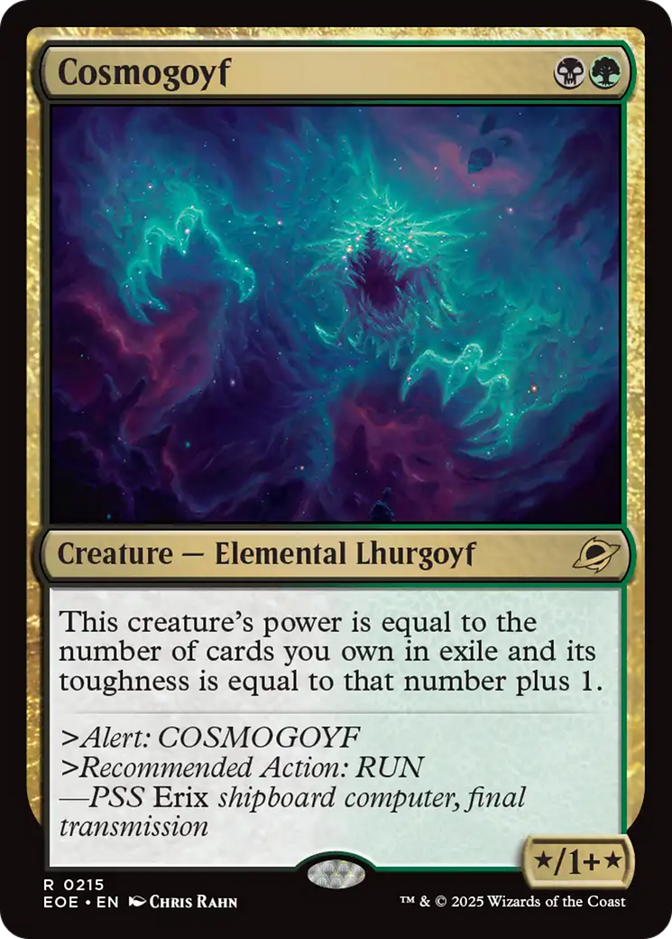 Cosmogoyf [Edge of Eternities] MTG Single Magic: The Gathering | Red Claw Gaming