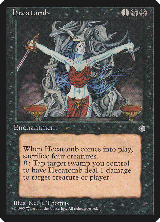 Hecatomb [Ice Age] MTG Single Magic: The Gathering | Red Claw Gaming