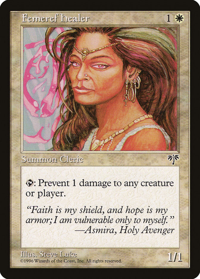 Femeref Healer [Mirage] MTG Single Magic: The Gathering | Red Claw Gaming