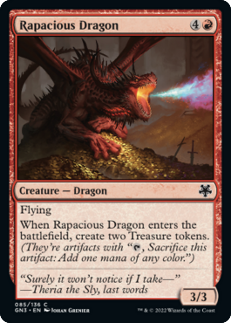 Rapacious Dragon [Game Night: Free-for-All] MTG Single Magic: The Gathering | Red Claw Gaming